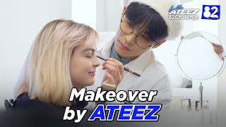 ATEEZ Does Makeup | 82Challenge EP.4