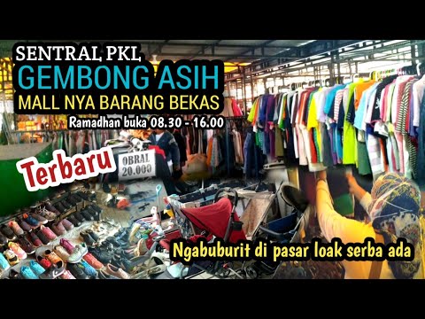 Keliling pasar gembong surabaya.Pasar loak serba ada part 2