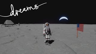 Dreams PS4 - Moon Landing Neil Armstrong 1969