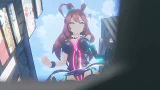 Mmd Giantess Giant Girl Has Fun With Cars And Grows