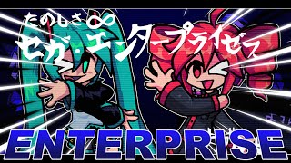 Enterprise V3 But Miku & Teto Sings It Vs. Sonic.exe Rerun Fnf Cover