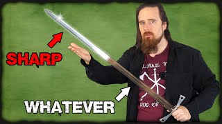 Do Swords Really Need To Be Sharpened All The Way? (Controversial Opinion)