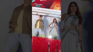 Siddharth Malhotra And Janhvi Kapoor At Bollywood Movie Param Sundari Promotion