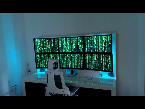 My New Desk Lighting - YouTube