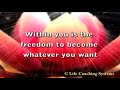 The Solution - How to Create a Life you want