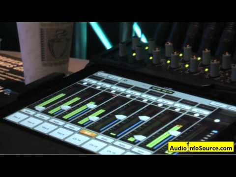 Mackie DL-1608 Digital Live Sound Mixer- 2012 NAMM Video Demo