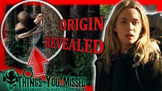32 Things You Missed In A Quiet Place (2018) + Creature Origin Revealed Poster