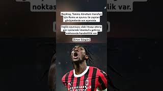 Beşiktaş, Tammy Abraham Transferi Için Roma Ve Oyuncu Ile Yapılan Görüşmelerde Son Aşamada