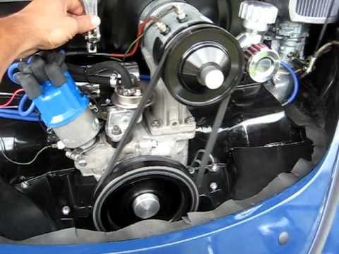 1776cc 1967 VW Beetle - YouTube 1973 beetle engine wiring diagram 