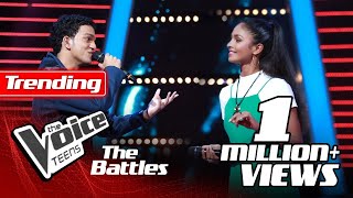 The Battles : Sameena Nishshanka V Shehara Dilakshana | Sanda Mithuri | The Voice Teen Sri Lanka