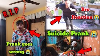 Live Suicide Prank With Brothers Prank Goes Wrong Reaction