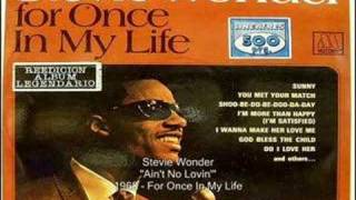 Watch Stevie Wonder Aint No Lovin video