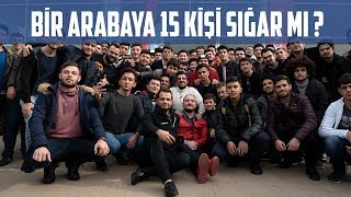 Bir Arabaya 15 Kişi Sığar mı?