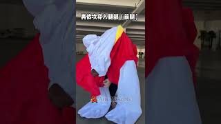 How To Wear 4-Leg Inflatable Dog Costume For Entertainments