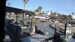 Webcam Lanzarote - Live Stream From The Beachbar In Costa Teguise