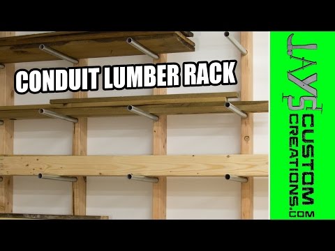 Lumber Storage Rack