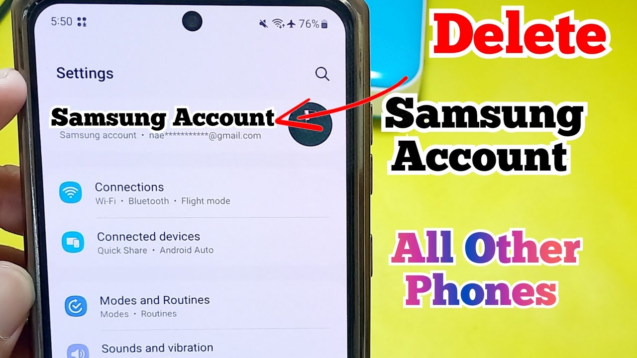 How to Remove Samsung Account from all Other Devices How to Remove Samsung Account from all Other Devices