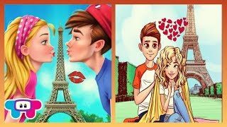 Tabtale - Love Story In Paris Levels 11-20 - My French Boyfriend - Gameplay