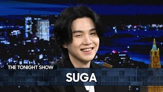 SUGA Spills on His Album D-DAY and Attempts to Play the Haegeum | The Tonight Sh