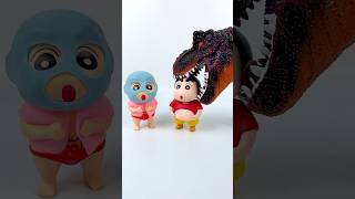 Satisfying With Unboxing Crayon Shin-Chan Choose Head On Swimming Pool Toys Asmr Video