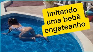 Índia Sandrinha Imitando Uma Bebê Engateanho