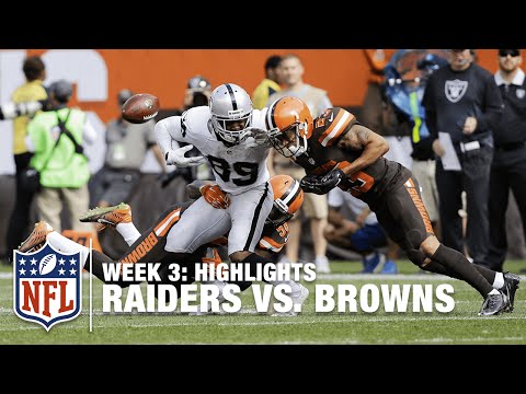 Raiders Vs Browns Week 3 Highlights Nfl Raiders Vs Browns Week 3 Highlights Nfl