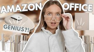 Genius Amazon Office Finds Home Office Organization Work From Home Office Office Accessories