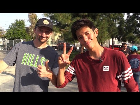 CHRIS CHANN | NOLLIE LATE FLIP CROSS FOOT TRICK CHALLENGE