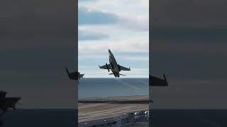 F-18 Carrier Go Around In Dcs #Shorts