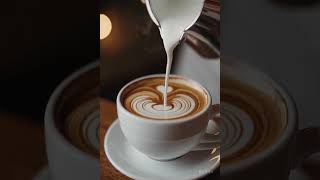 Perfect Cat Latte Art Relaxing Café Moment