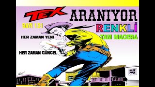 Tex Araniyor Renkli̇ Tam Macera Sayi 131
