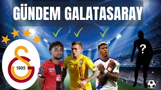 Sacha Boey , Alexandru Cicaldau ve Patrick van Aanholt l Gündem Galatasaray | Sı