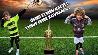 Ömer Eymen Kaçti, Yusuf Emre Kovaladi Acaba Maçi Ki̇m Kazandi ? 1V1 Football Match