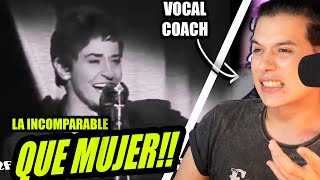 Cecila La Incomparable! Tango De Las Rosas | Reaccion Vocal Coach | Ema Arias