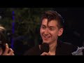 Arctic Monkeys - interview Glastonbury Festival UK  28th June 2013