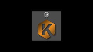 Adobe Illustrator - K Letter Logo Design In Illustrator