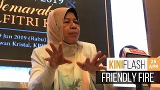 Zuraida Triggers Friendly Fire In Pkr Administration Kiniflash - 25 Jun