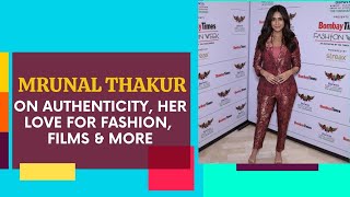 Mrunal Thakur At Bombay Times Fashion Week