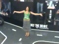 Topical Iranian girl Dance in dubai city center -