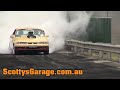Blown Commodore Ute at Kandos