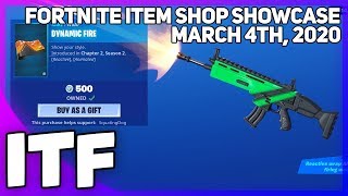 Fortnite Item Shop NEW DYNAMIC FIRE WRAP! March 4th, 2020 Fortnite Battle Royale