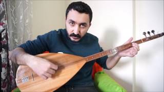 Ders 332 Kirpiğin Kaşında Değdiği Zaman Solfej, Bağlama Dersi