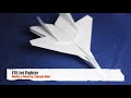 How to make an F15 Jet Fighter Paper Plane (Tadashi Mori)