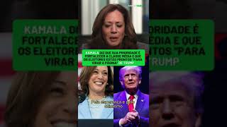 Kamala Diz Que Acredita Que Os Eleitores Estão Prontos Para Virar A Página De Trump