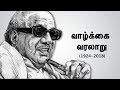 கருணாநிதி வாழ்க்கை வரலாறு (1924 – 2018) :  From Thirukkuvalai To Gopalapuram