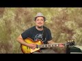 Slash - Style of - Solo Knocking On Heaven's Door - How to play the first Solo -