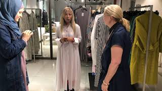 In Moscow to re-see with designer Victoria Andreyanova in Moscow, Russia. Hosted by Russia Modest Fashion Week