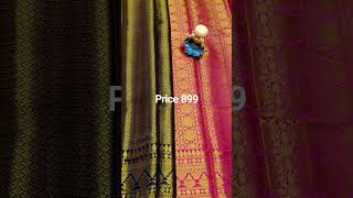 Clic Digital Copper Softy Sarees With Contrast Blouse Rich Pallu Copper Zari Woven 8668125516
