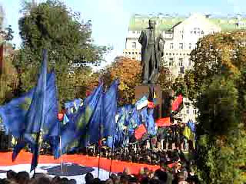 October-14th-2010 Pokrova Day Park Shevchenko Amp Bandera Meeting