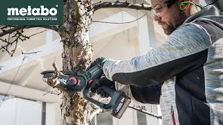 Metabo Ms 18 Ltx 15 18 Volt Cordless Pruning Saw